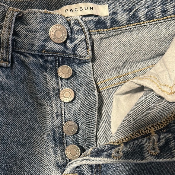 PacSun High Rise Blue Jeans - Picture 3 of 4